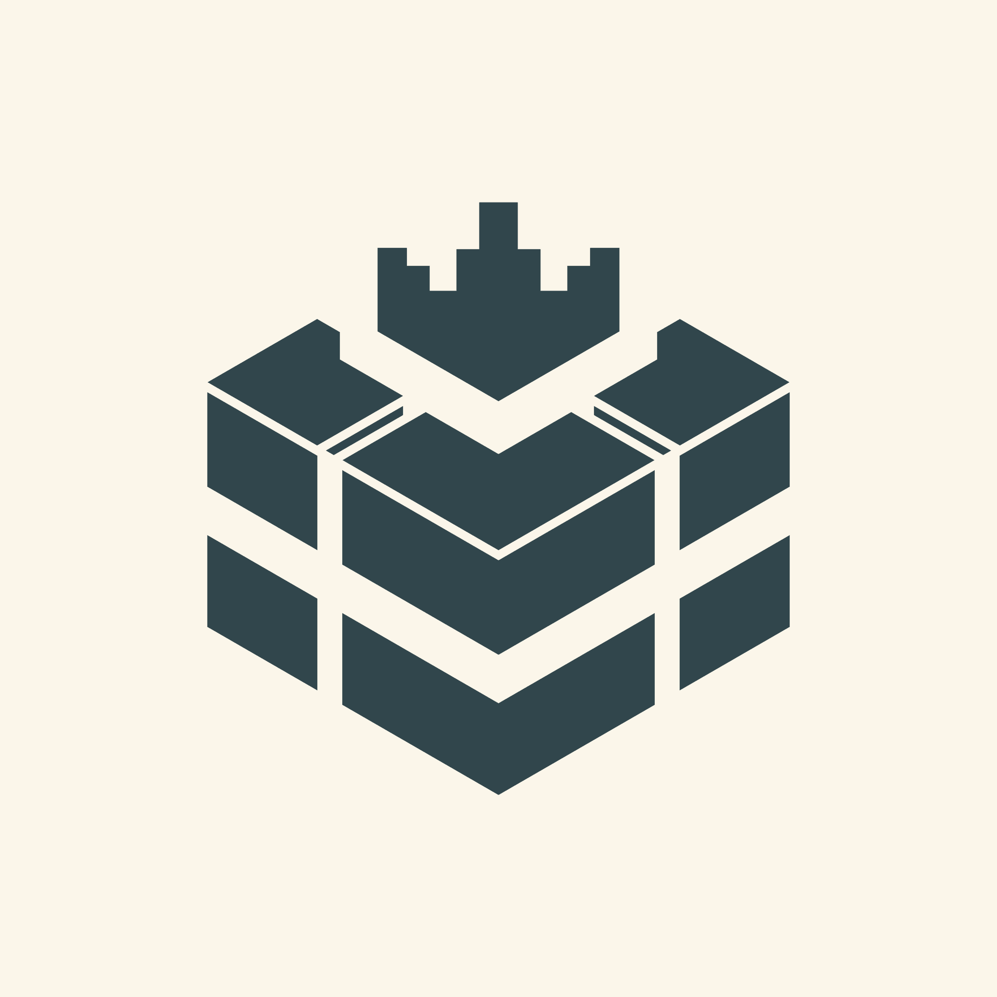 BRIXES one-color slate